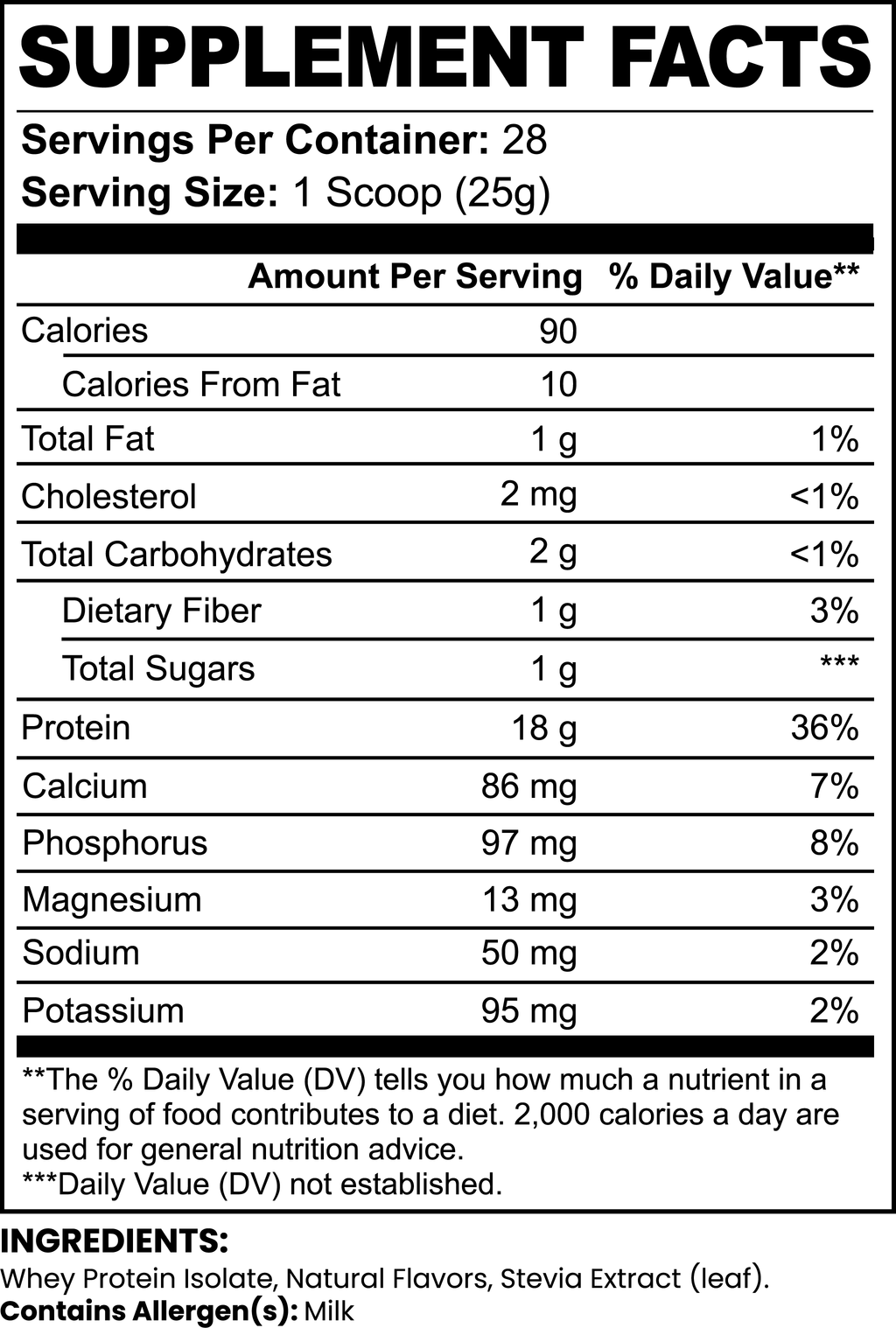 Pure3 Chocolate Protein Powder